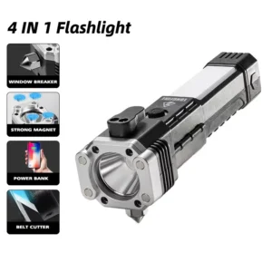 4 IN 1 Strong Light Flashlight