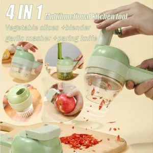 4 IN 1 Electric Vegetable Cutter